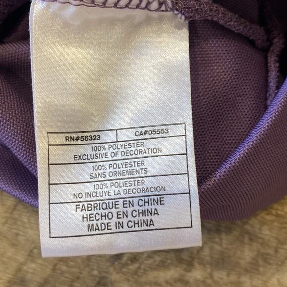 Nike Women's Lightweight Full Zip Track Jacket Light Purple Size M - Picture 9 of 10